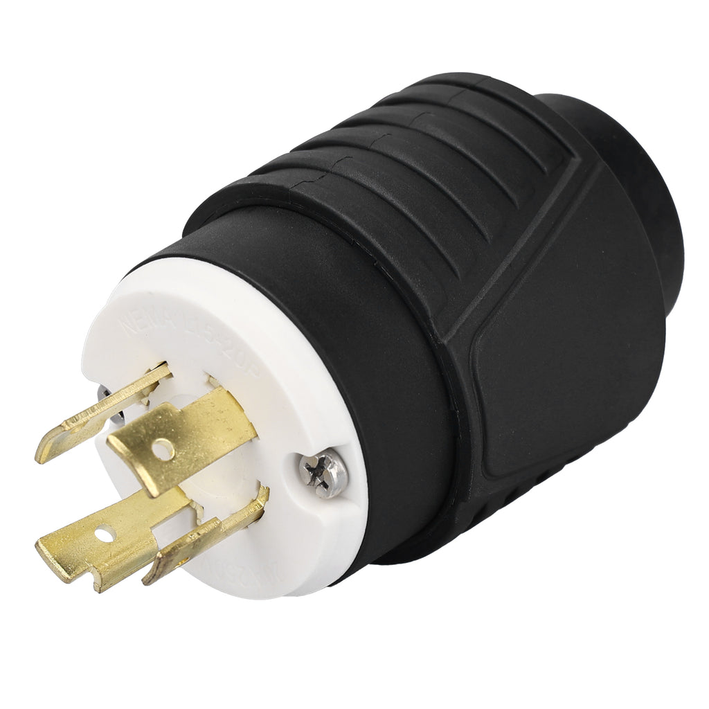 Electrineering 20A 250V 3PH NEMA L15-20P Twist Lock Plug 2421 UL