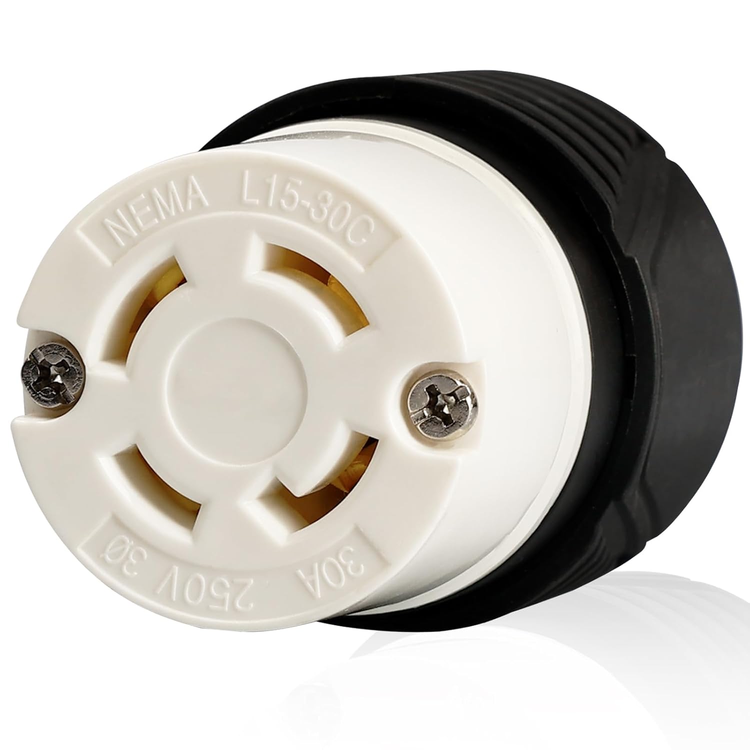 Electrineering 30A 250V 3PH NEMA L15-30R Twist Lock Connector 2723 UL