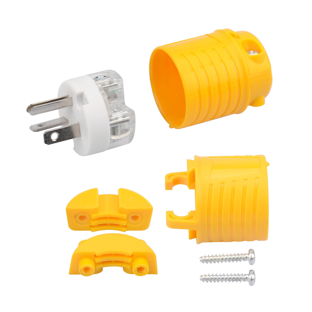 Electrineering 20A 125V NEMA 5-20P T-Blade Male Plug 520PV ETL