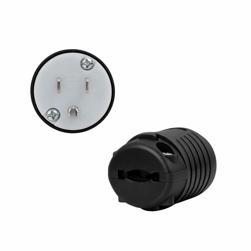 Electrineering 15A 125V NEMA 5-15P Male Plug 5266C ETL Cord End