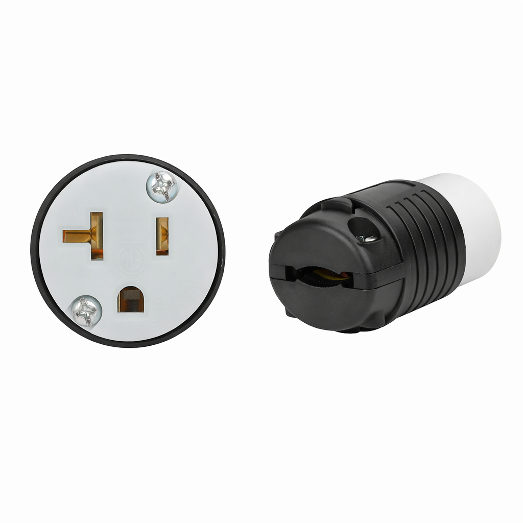 Electrineering 20A 125V NEMA 5-20R Female Connector 5369C ETL Cord End