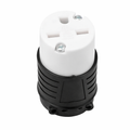 Electrineering™ 15 Amp, 250 Volt, NEMA 6-15R, 2P, 3W, Connector, Straight Blade, Industrial Grade, Grounding 5669C