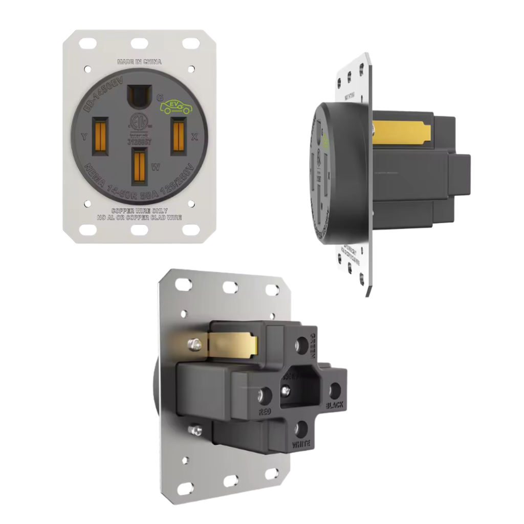 Electrineering 50A 125/250V NEMA 14-50R EV Receptacle 9450A ETL