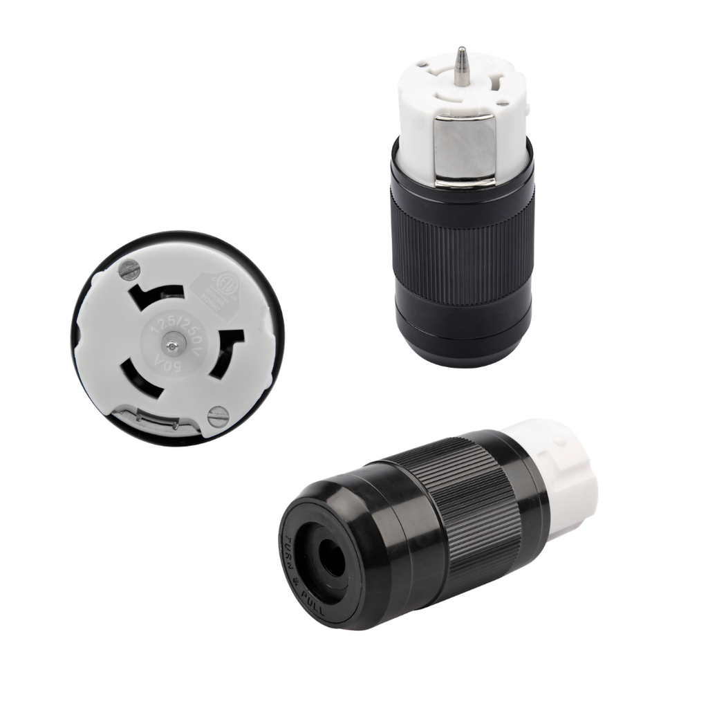 Electrineering 50A 125/250V CS6364C SS2-50R Twist Lock Connector ETL