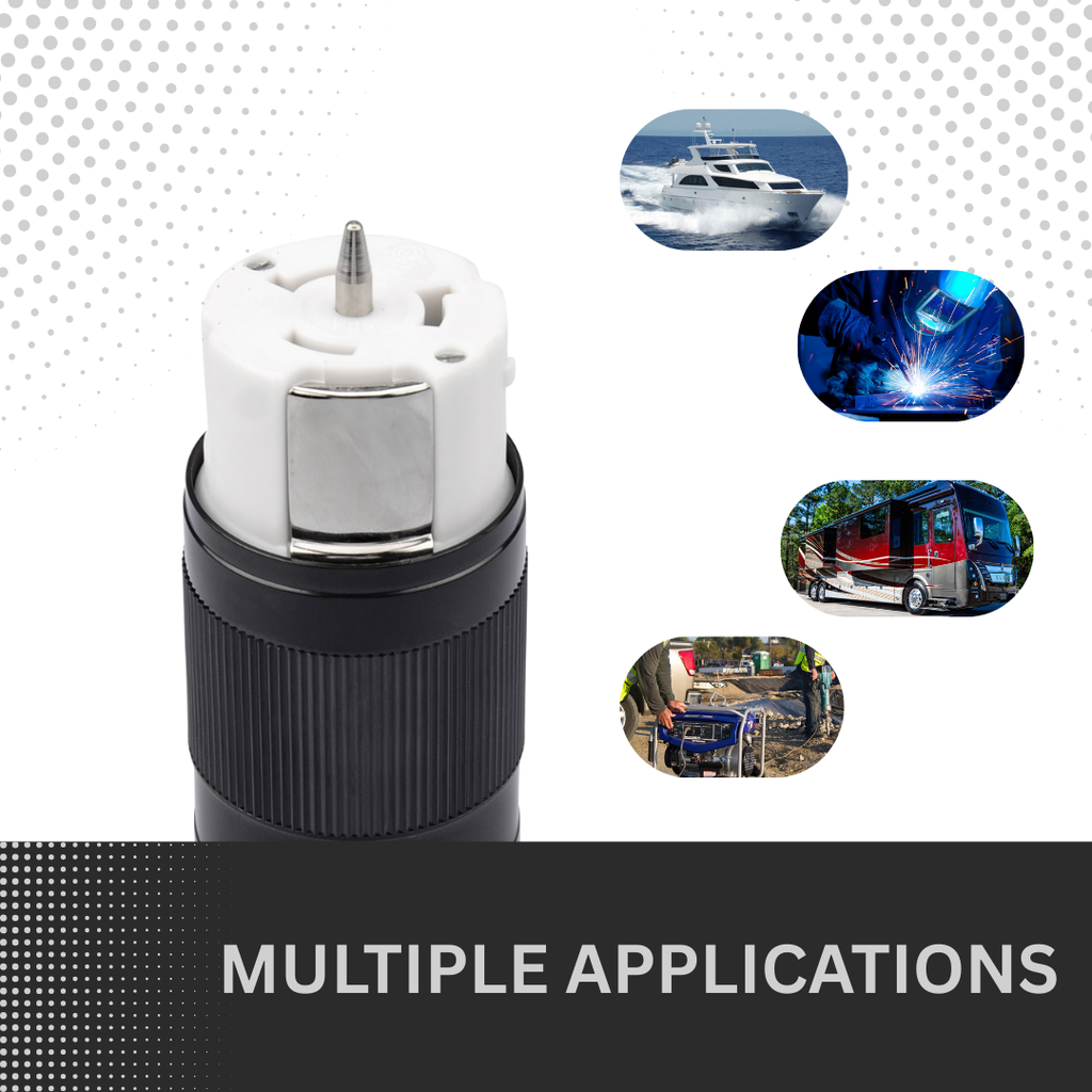 Electrineering 50A 125/250V CS6364C SS2-50R Twist Lock Connector ETL